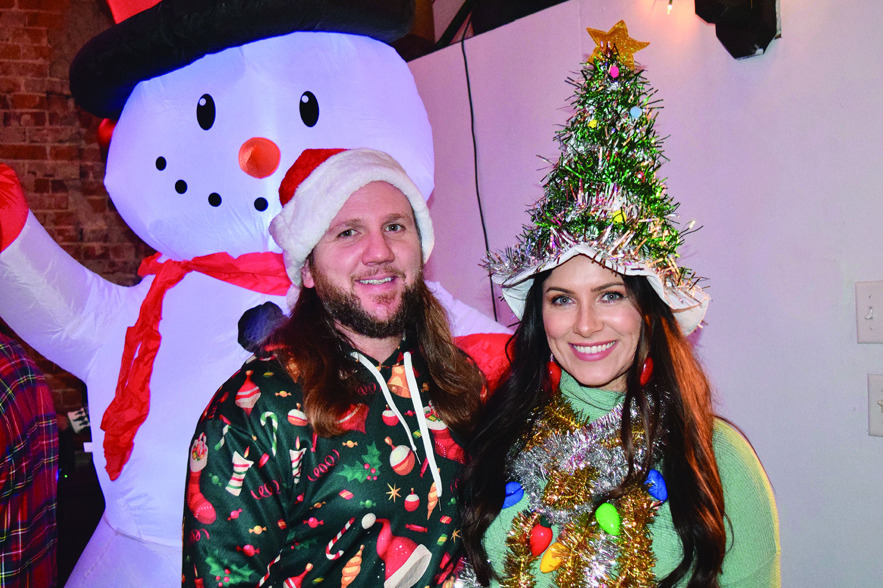 Bickham, Turner Celebrate Businesses with Ugly Sweater Christmas Party